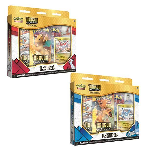 Pokemon Dragon Majesty Pin Collection Latios